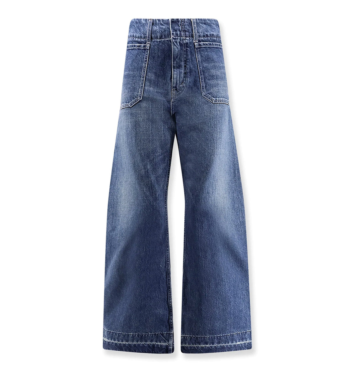 Cotton Trousers With Triomphe Embroidery