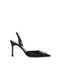 Camelia Sling Black Satin
