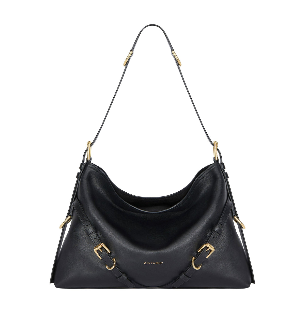 Medium Voyou Bag Shiny Leather