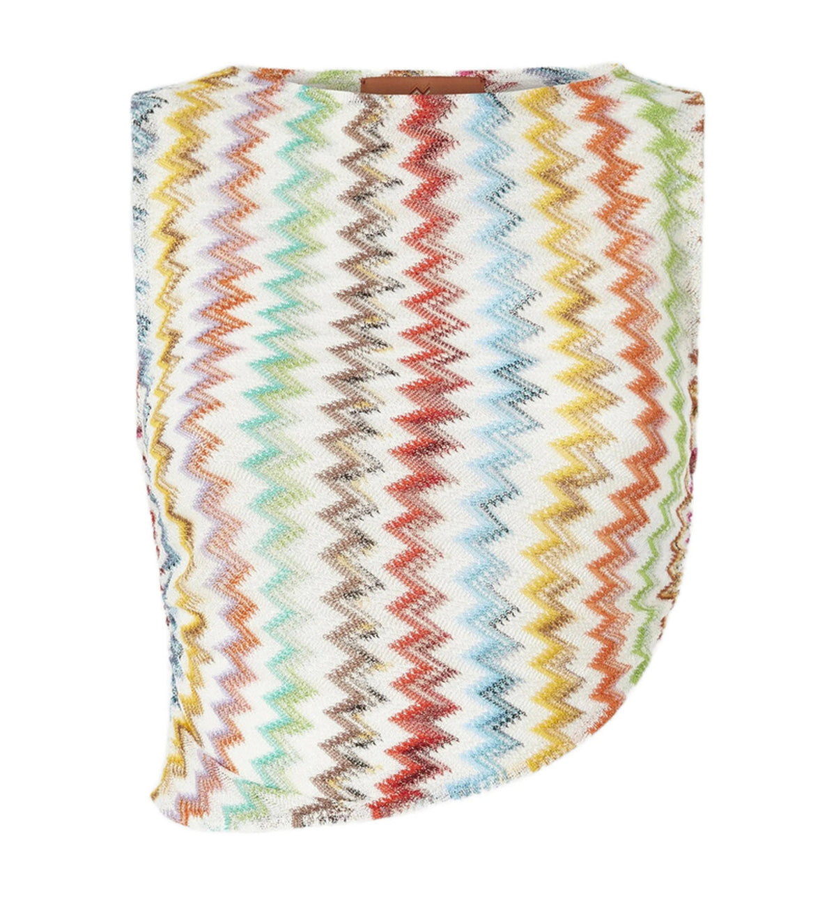 Viscose-Lamé Blend Tank Top
