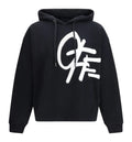 Spray Logo Loose Hoodie
