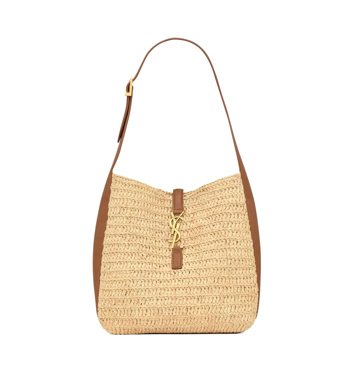 LE 5 À 7 Supple Small In Raffia And Leather
