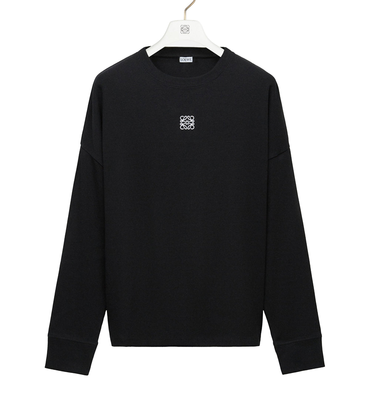 Oversized Fit Long Sleeve T-Shirt in Cotton