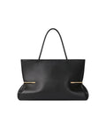 Pinch Squeezed Horizontal Tote Bag In Nappa Leather