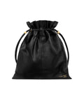 Crystal Pouch Small Leather Bucket Bag