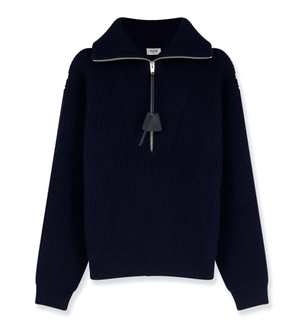 Ribbed wool and cashmere sweater