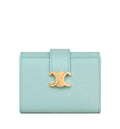 Fine Strap Wallet Nino In Grained Supple Calfskin