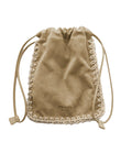 Suede Leather Smartphone Holder