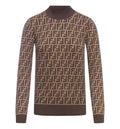 Monogrammed Knitted Sweater