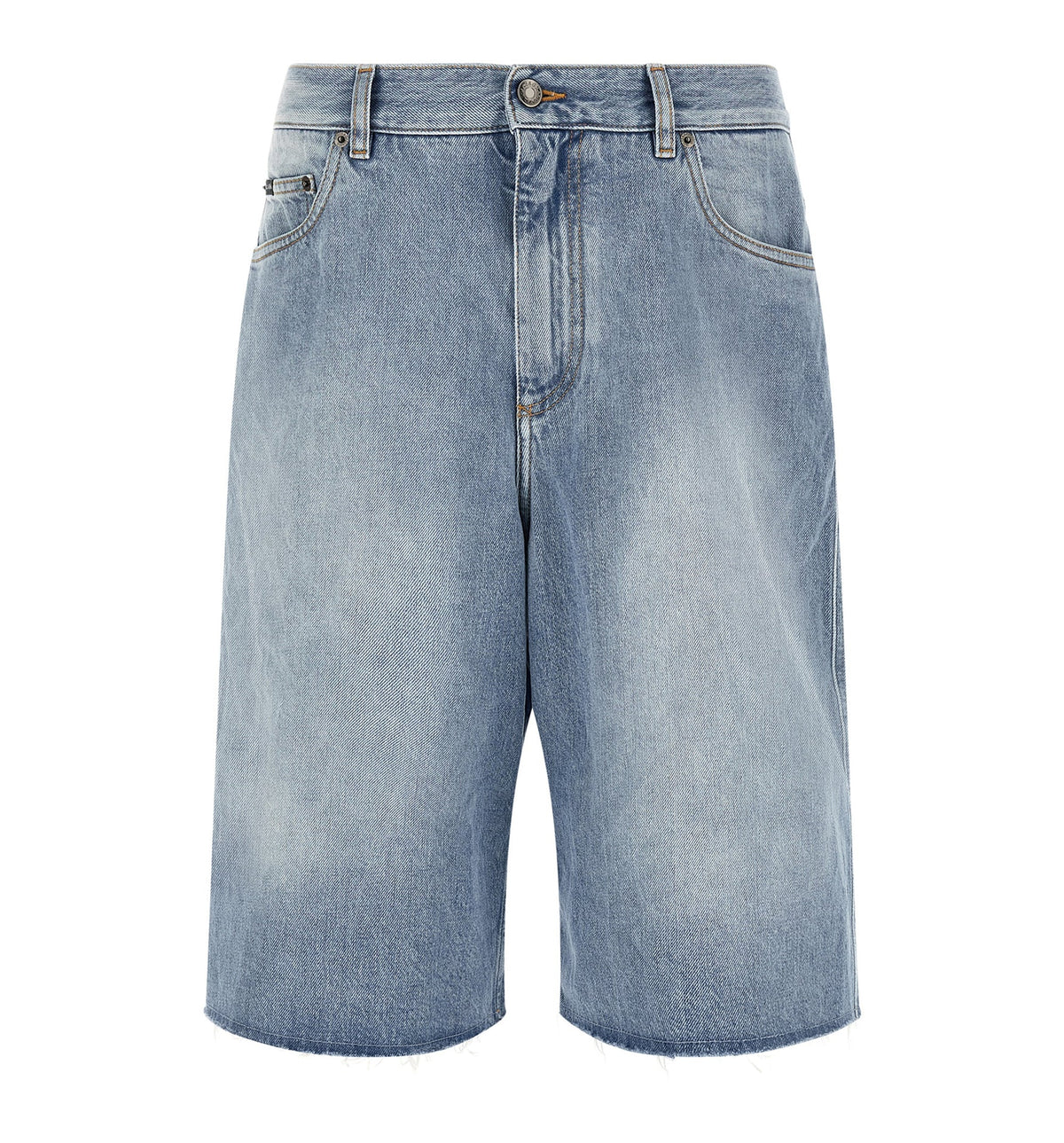 Denim Bermuda Shorts