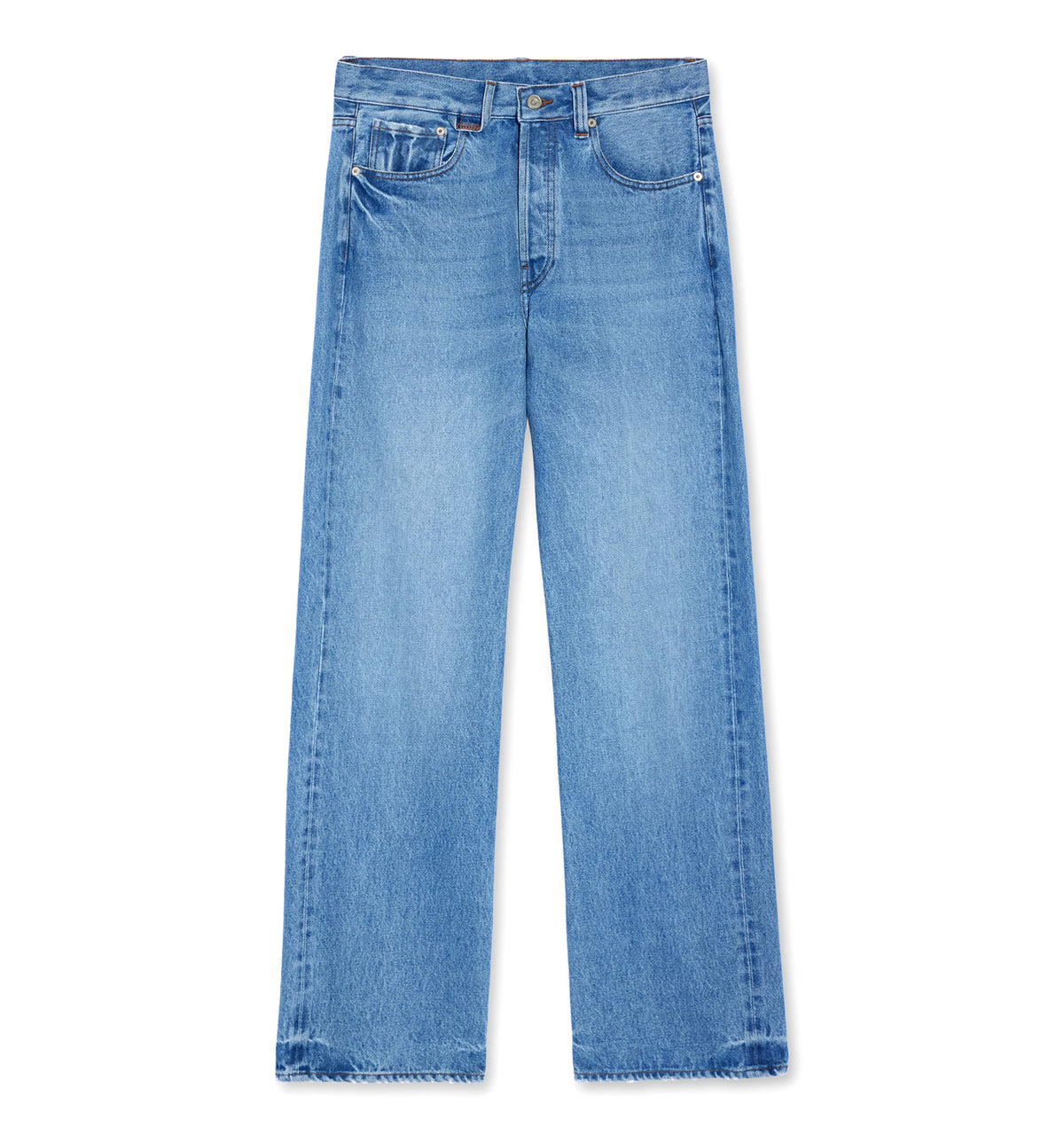 The straight de-Nîmes denim pants