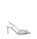 VLogo Signature lace pumps
