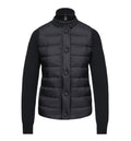 Padded Wool Blend Cardigan