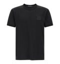 Cotton T-Shirt With Logo Patch