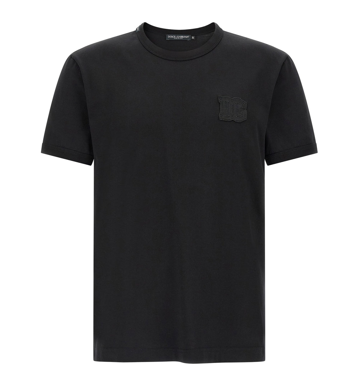 Cotton T-Shirt With Logo Patch