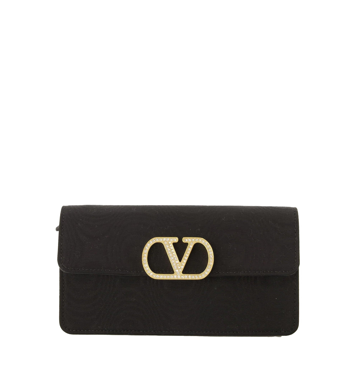 VLogo Signature Chain Wallet in Moiré Fabric