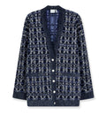 Cannage Oversize Cardigan