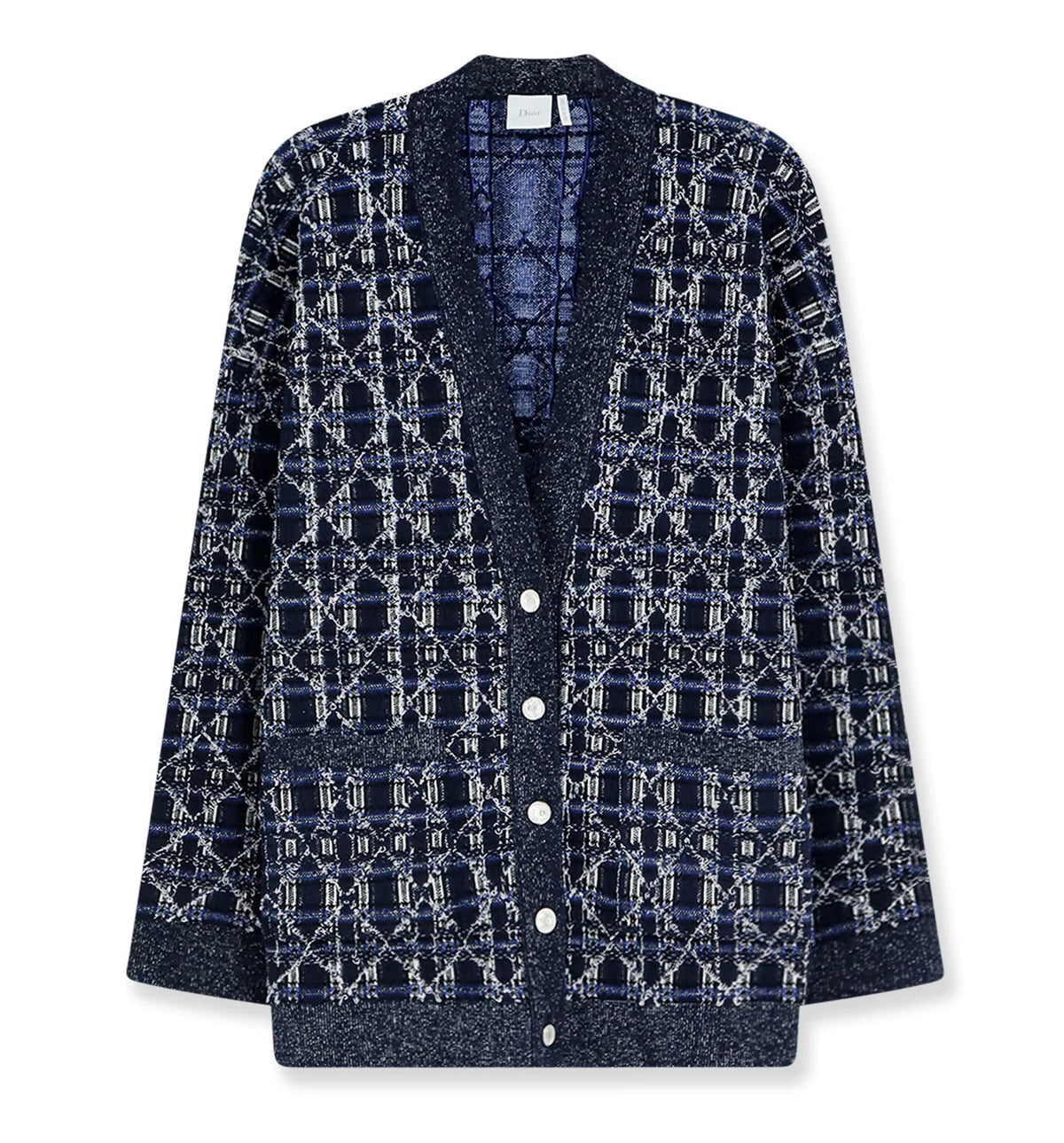 Cannage Oversize Cardigan