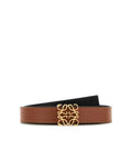 Reversible Anagram Belt In Smooth Calfskin
