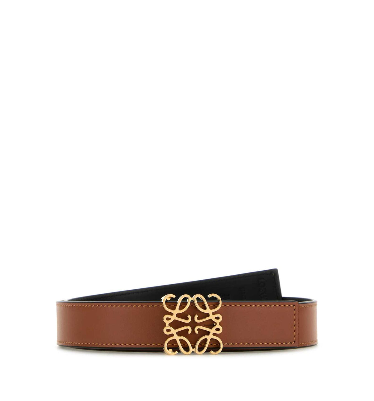 Reversible Anagram Belt In Smooth Calfskin