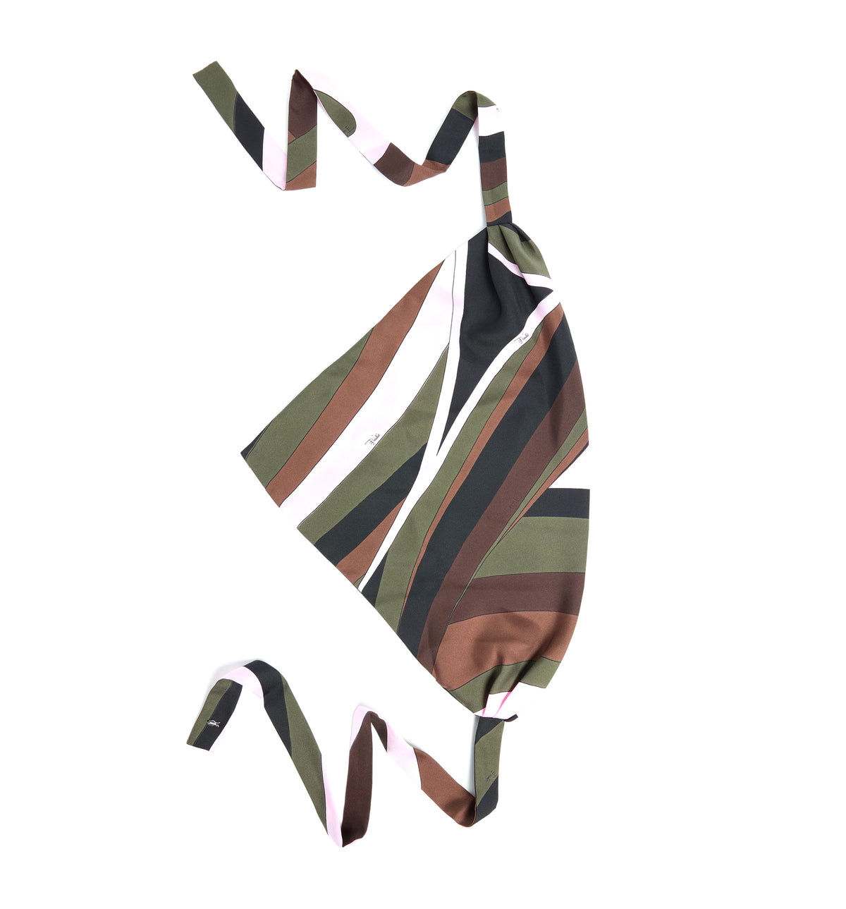 Iride Print Silk Bandana