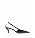 Slingback With Crystal Logo