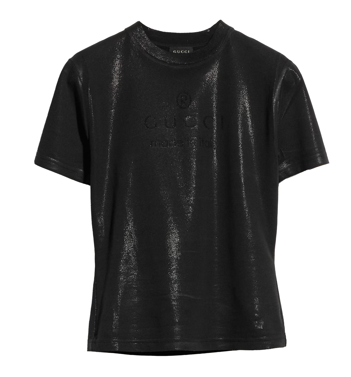 Technical Cotton Jersey T-Shirt with Print