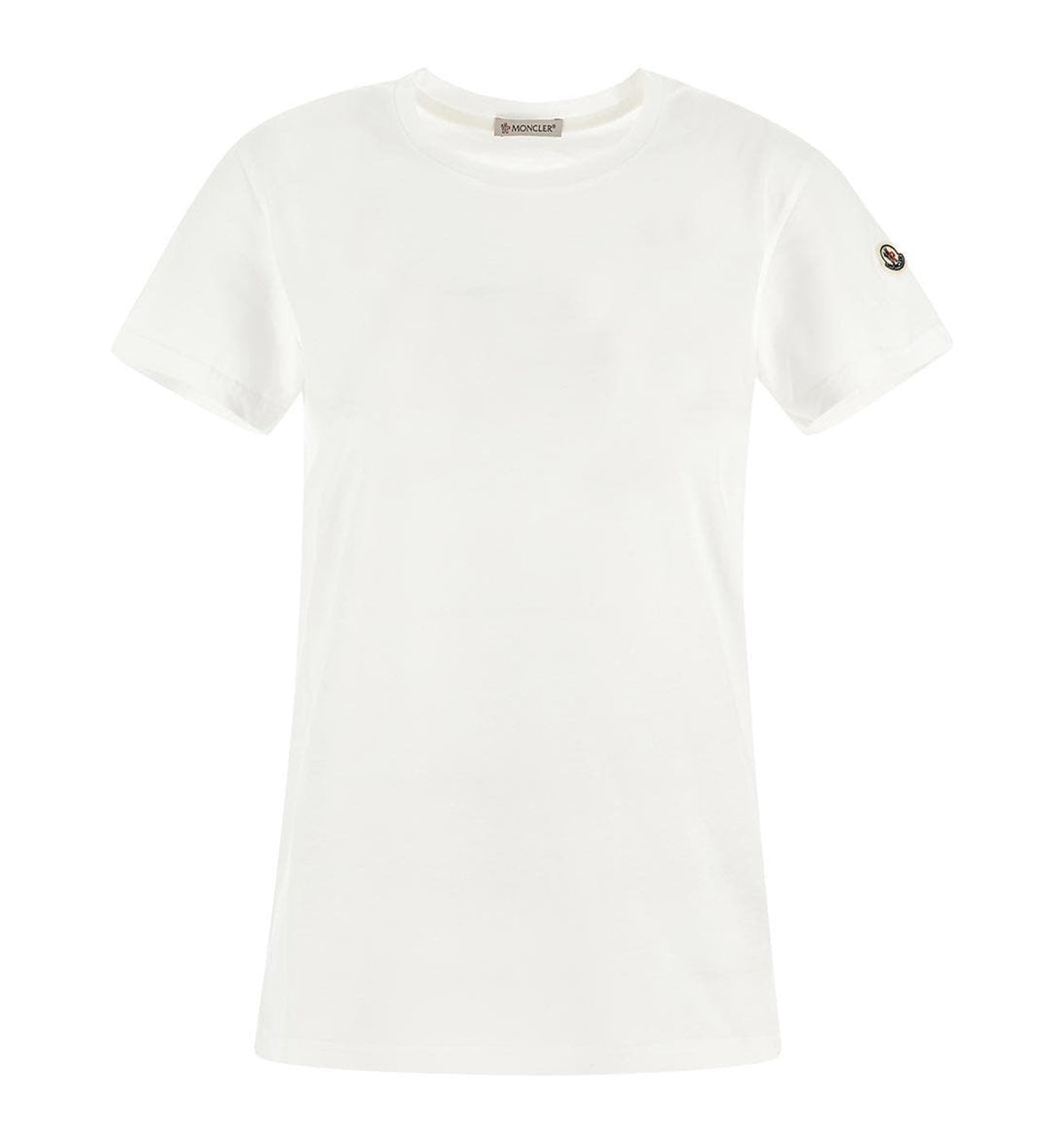 Logo Patch Cotton T-Shirt