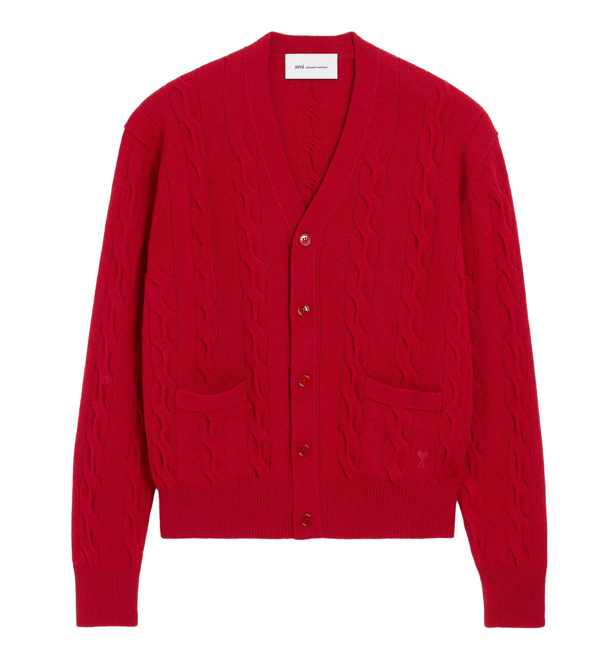 Cable Wool Cardigan