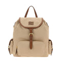 Canvas And Leather Backpack