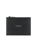 Antigona Stamped Large Pouch In Leather