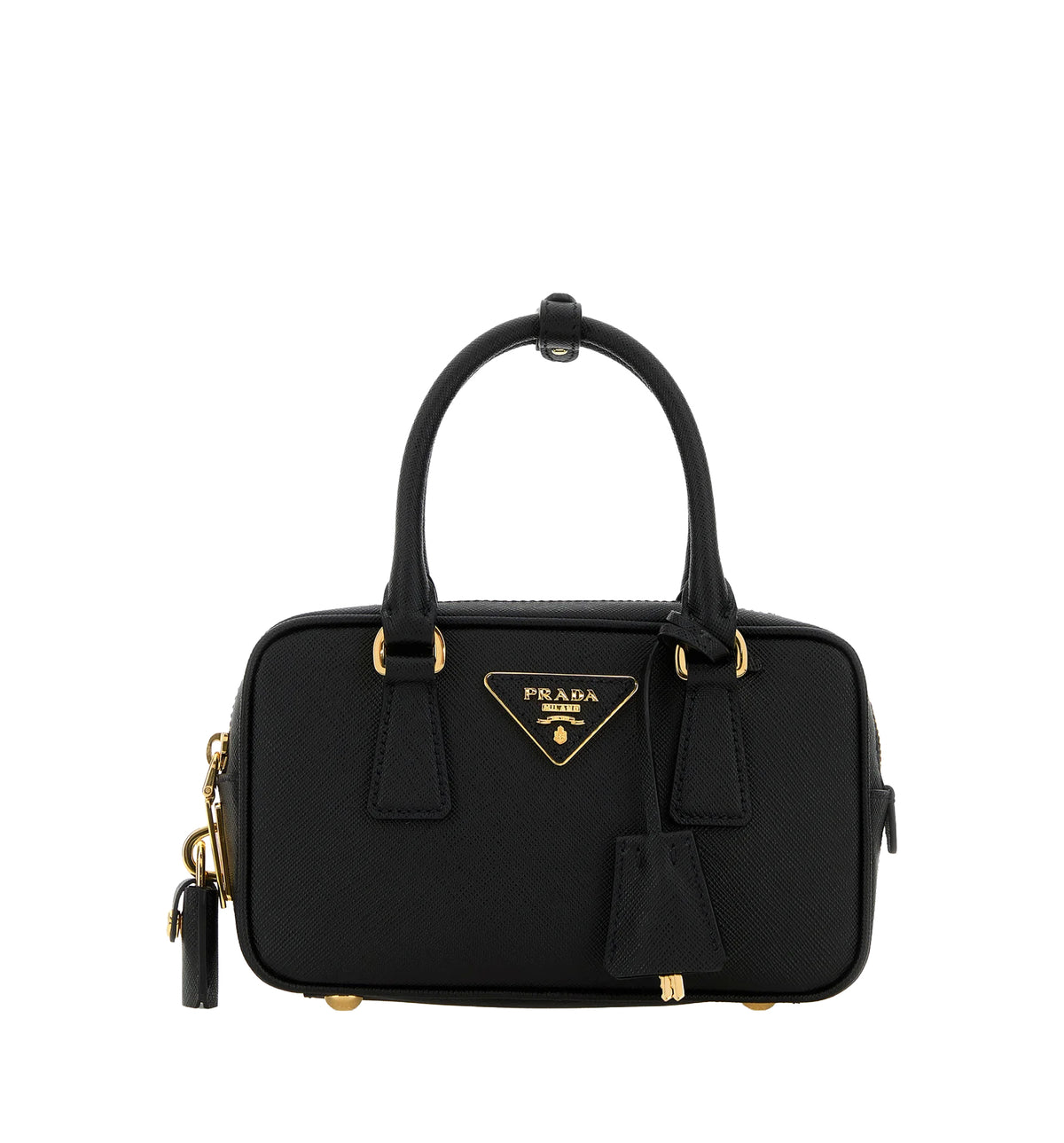 Saffiano Lux Leather Mini Handbag
