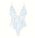 Marmo Print Swimsuit