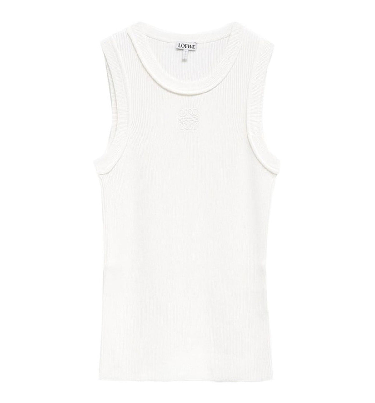 Anagram Tank Top In Stretch Viscose