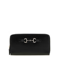 Zip around wallet with Horsebit
