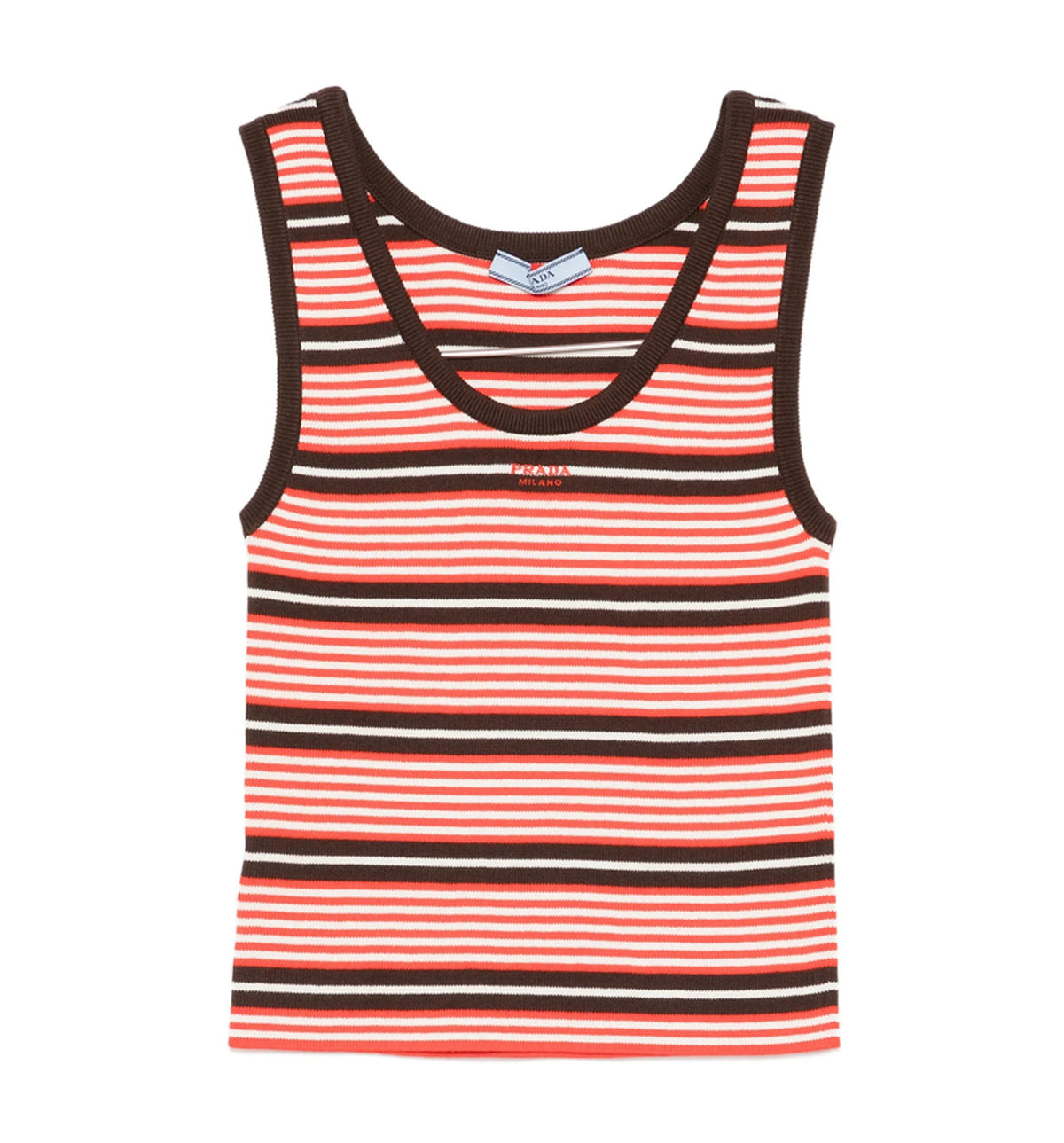 Cotton knit tank top