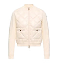 Diamond-quilted Padded Jacket