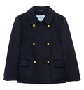 cashgora double-breasted jacket