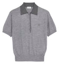 Polo Sweater In Fine Cashmere Silk