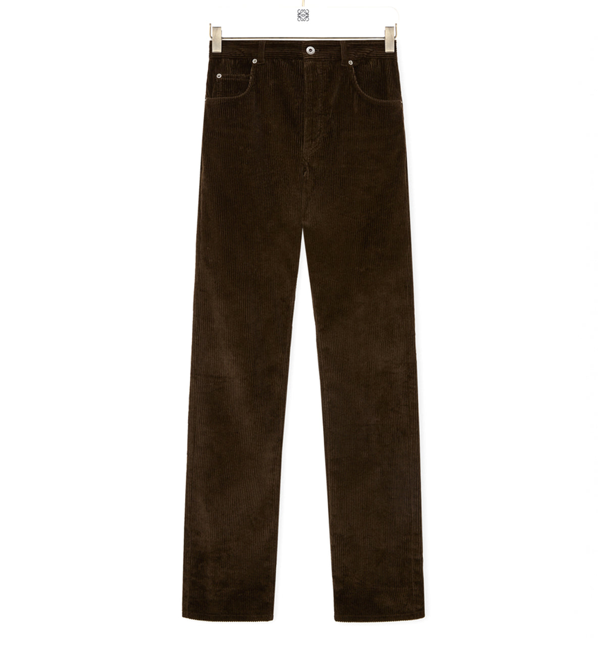 Trousers in cotton corduroy