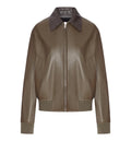Shiny Leather Blouson