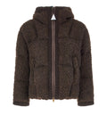 Cristallin Hooded  Short Down Jacket