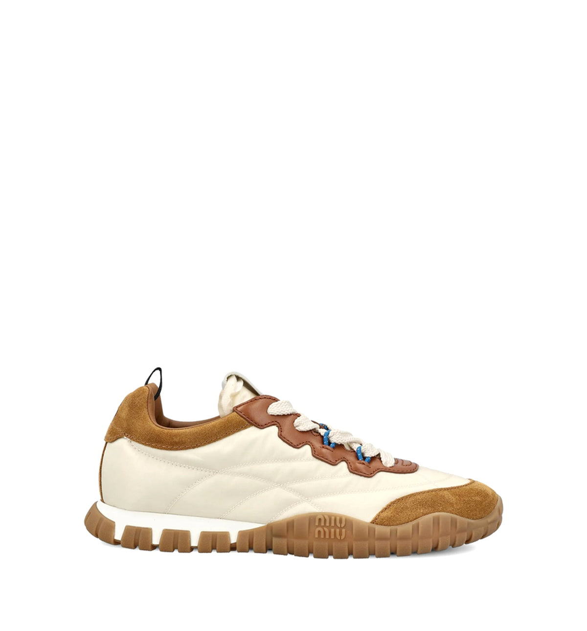 Tyre Technical Fabric and Suede Sneakers