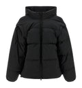 'Numeric signature MM6' embroidery down jacket