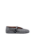 Strass Lambskin Ballet Flats