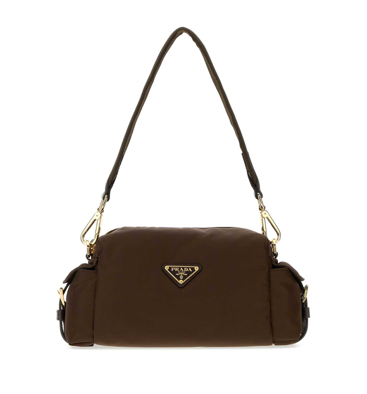 Explore small nappa leather bag
