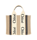 Small Woody Tote Bag In Linen