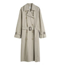 Cotton Blend Trench Coat
