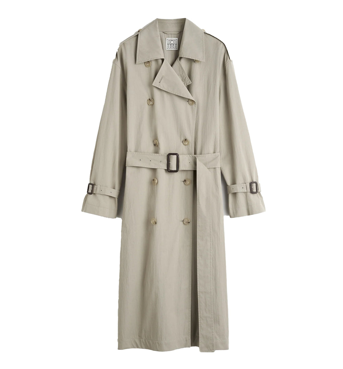 Cotton Blend Trench Coat