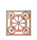70x70 Carretto-Print Silk Twill Scarf